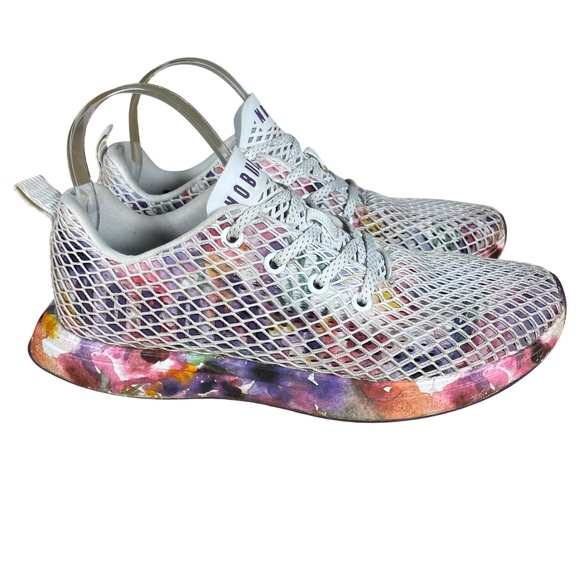 NOBULL Women's Floral Print Mesh Training Sneakers Shoes Size 7.5 *See Pics - Picture 2 of 9